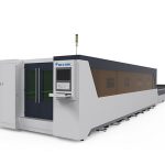 machine de découpage laser industrielle de traitement des métaux type complètement couvert 1000w