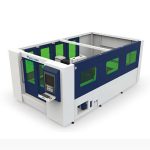 mini découpeuse de laser de fibre 500w pour le tube et la feuille inclus