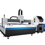 type ouvert découpeuse en métal de laser en métal de fibre, découpeuse de gravure au laser de commande numérique par ordinateur