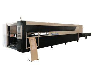 Machine de découpage de laser de commande numérique par ordinateur 1.5kw / équipement 380v, garantie de 1 an