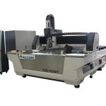 machine de découpe laser fibre avec capot de protection et table d'échange