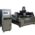 coupeur de feuille d'acier inoxydable de découpeuse de laser de fibre de commande numérique par ordinateur avec la table d'échange